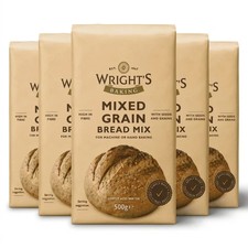 Wright's Bread Mix 5x500g Premium Artisan Bread Baking Mix 7 Variety Bread Mix