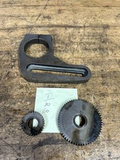Hardinge HLV- H Lathe Change Gears, bracket And Misc Hardware