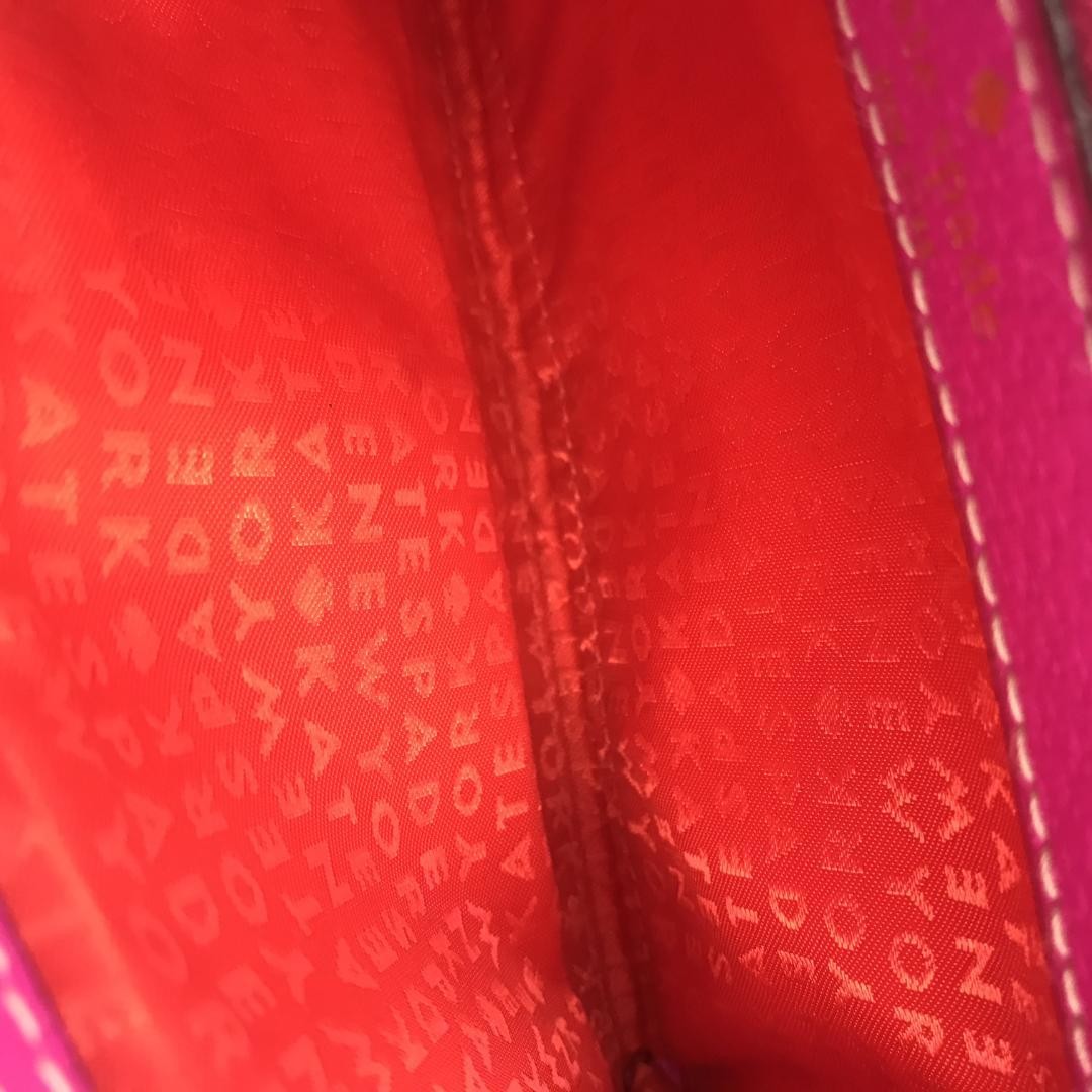 Kate Spade long wallet and shoulder bag in shocking pink  thumbnail 13