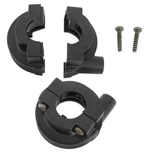 2 PCS Throttle Cable Housing Twist Grip Casing for 7/8" 22mm Handlebars 49cc 