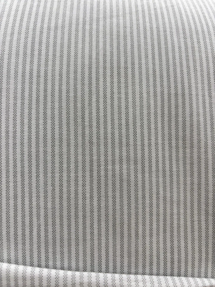 Tommy Hilfiger 双被子套装 灰色和白色条纹 全新 — 第 3/3 张图片