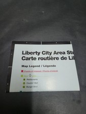 Grand Theft Auto Liberty City 2XSided Subway City Poster  Map Official Rockstar