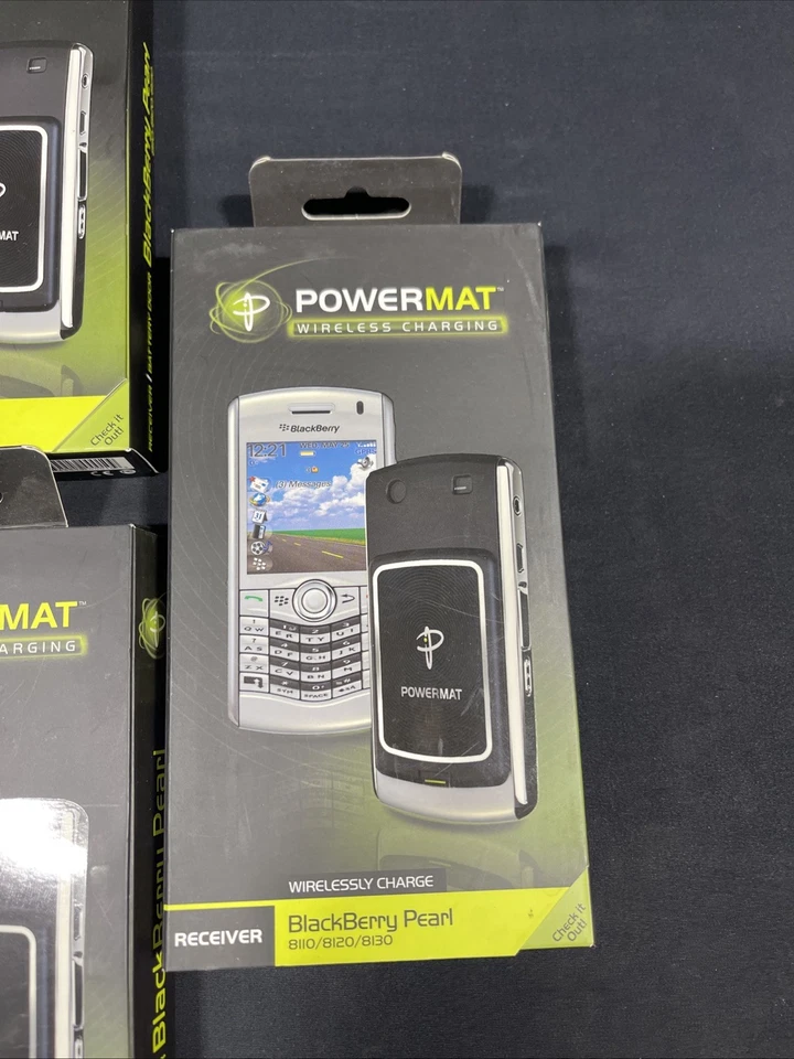 Receptor de carga inalámbrico Powermat PMR-BBP1 para BlackBerry Curve 8110/8120/8130 Foto 4 de 4