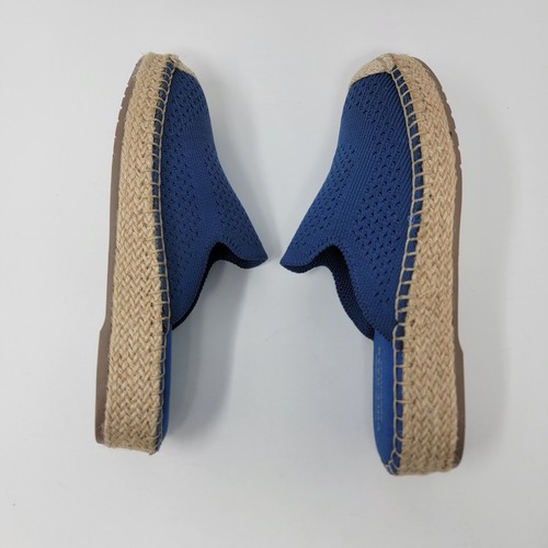 Cole Haan Espadrille Schuhe Damen 5 B Cloudfeel Stitchlite Pantolette Strick Kobalt NEU - Bild 9 von 17