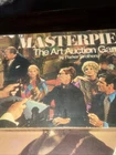 Vintage 1970 Masterpiece The Art Auction Game ~ Parker Brothers ~ Complete