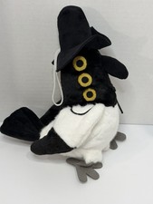 Pigeon Bird K Pop Plush Animal Toy with Hat  Yellow Eyes Animation