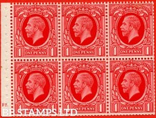 SG. 440g. NB22 1d Scarlet. A mounted mint INTERMEDIATE FORMAT complete bo B68315