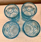 Moon & Star Lt Blue 11 Oz Tumbler Set Of 4. New, Old Stock. 4222-5 4 3/4” — photo 3