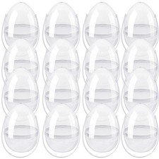 12 Inch/ 10 Inch/ 8 Inch Giant Clear Easter Eggs Fillable 4/5/ 6/7/ 8/10/ 12 ...