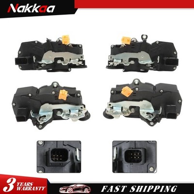 Nakkaa 4X Door Lock Actuator Latch Front Rear Left Right For Hummer H2 2003-2007