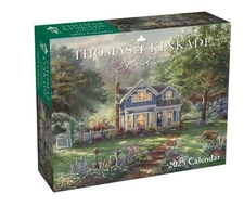 Thomas Kinkade Studios 2025 Day-To-Day Calendar by Kinkade, Thomas, Used Good...
