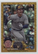 2023 Topps Chrome Update Gold Mini-Diamond Refractor 22/50 Joey Wiemer 1i4v
