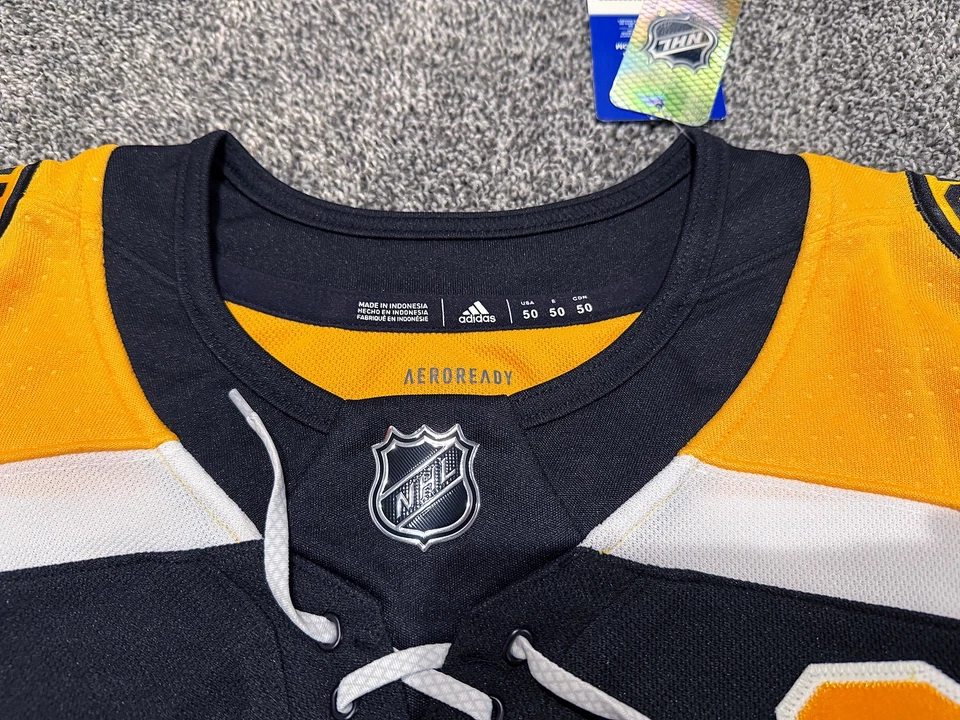 Camiseta autografiada firmada por Patrice Bergeron Boston Bruins con certificado de autenticidad AJ Sports 50 Foto 4 de 4