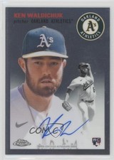 2023 Topps Chrome Platinum Anniversary Auto Ken Waldichuk #CPA-KW Auto qw7