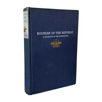 Bulwark of the Republic Burton Hendrick 1937 First Edition Hardcover No DJ