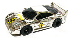 Tyco Chrome 3 F40 ferrari with 440x2 chassis,Unused ,NEW MUST HAVE IT RARE