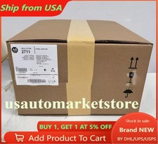 New Allen Bradley 2711-K5A1 Ser H FRN 4.48 PanelView 550 Keypad Terminal HMI USA