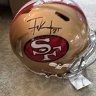 Frank Gore Signed San Francisco 49ers Football Helmet, JSA Authenticated, NFL