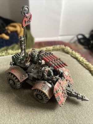Gorkamorka Rokkit Buggy Kriegsbuggy lackiert Ork Fahrzeug