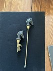 Vintage Mid Century Bakelite Horse Head Bottle Opener And Cocktail Fork.  Japan — photo 2
