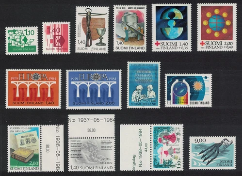Finland Paintings Medicine University 1984 Collection 1984 MNH