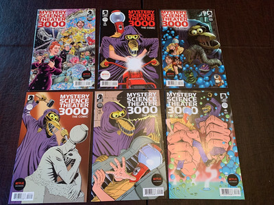 Mystery Science Theater 3000 #1-6 Run Lot Joel Hodgson Dark Horse Comics 2018