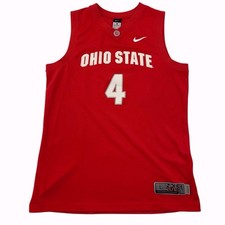 Vtg Nike Elite Series Ohio State #4 Basketball Jersey Men’s Large NCAA Nike Team