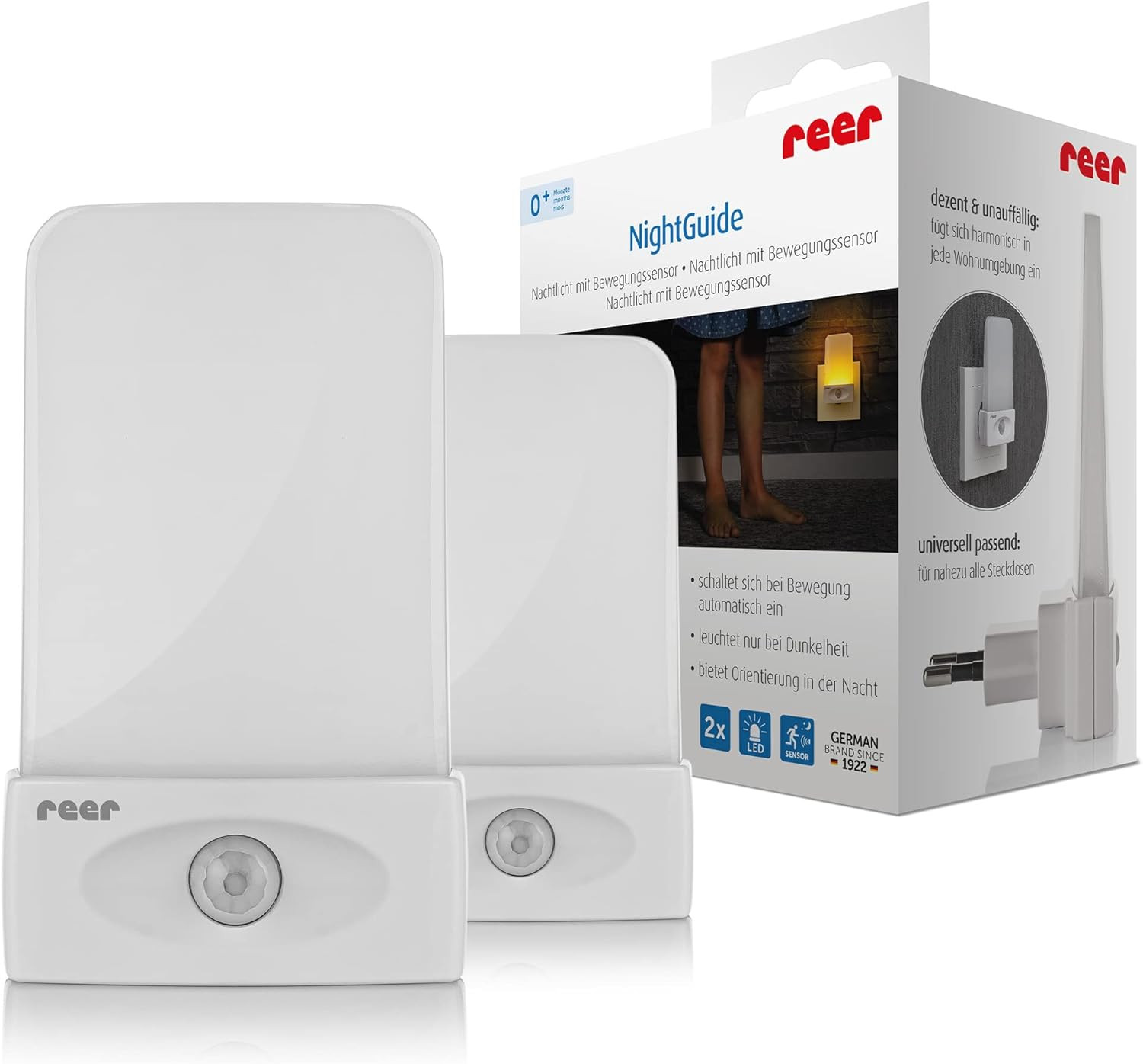 Nightguide LED: Luce Notturna Smart con Sensore PIR e Risparmio