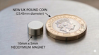 10pc Neodymium Disc Magnets 10mm x 5mm