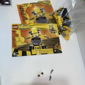 Lego Mixels Lot #41546 FORX #41547 WUZZO #41556 TIKETZ W/ Manuals & Bags