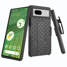 For Google Pixel 7 - Case Belt Clip Holster Swivel Cover Kickstand Armor Combo