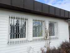 Fenstergitter Einbruchschutz aus Stahl