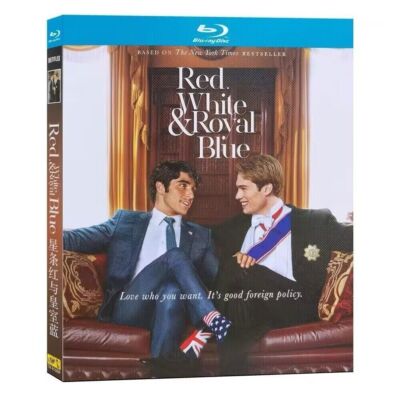 Red.White & Royal Blue (2023) New Boxed 1 Disc Free Region English