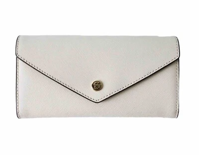 MICHAEL KORS Geldbörse/Portemonnaie JET SET TRAVEL CONTINENTAL Leder lt cream - Bild 1 von 4