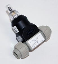 FIP DIAPHRAGM VALVE CMUIMCP DA D20 PTFE + TRAVEL STOP, Pneumatically Actuated Di