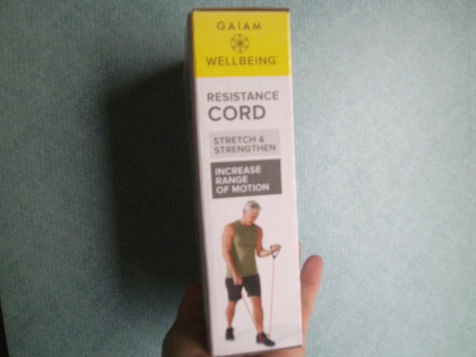 NUEVO EN CAJA GAIAM CABLE RESISTENCIA BIENESTAR RESISTENCIA MEDIA COLOR NARANJA Foto 4 de 4