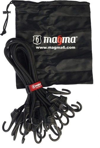 Prestige 12 Gummiseile Pack - Schwerlast Kabelbinder für Auto, 30 cm, schwarz - Bild 2 von 9