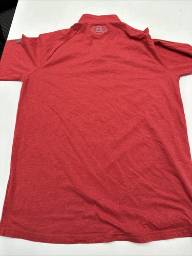Maglione Under Armour 1/4 Zip Rosso Maryland Terps Loose Medium (pilling/usato) - Foto 12 di 14