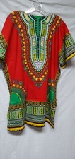 TIA Dashiki, one size, red