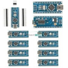 10PCS Nano V3.0 Mini USB ATmega328P-AU CH340 5V Board USB For Arduino