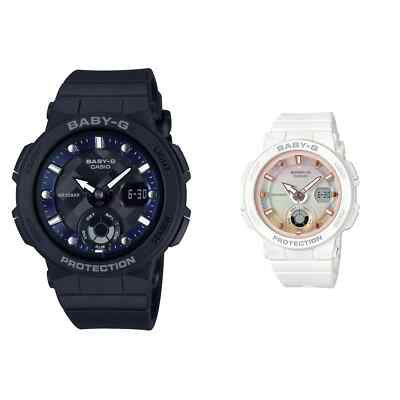 Japan Casio Baby-G Beach Traveler BGA-250-1AJF/7A2JF Ladies Watch