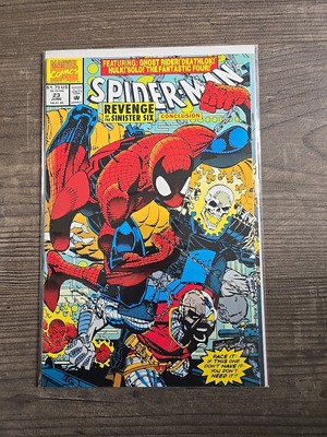 Spider-Man #23 (Marvel Comics June 1992) Revenge of the Sinister Six