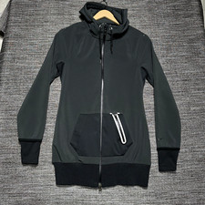 Nike Hoodie Womens S Gray Full Zip Long Sleeve Stretch