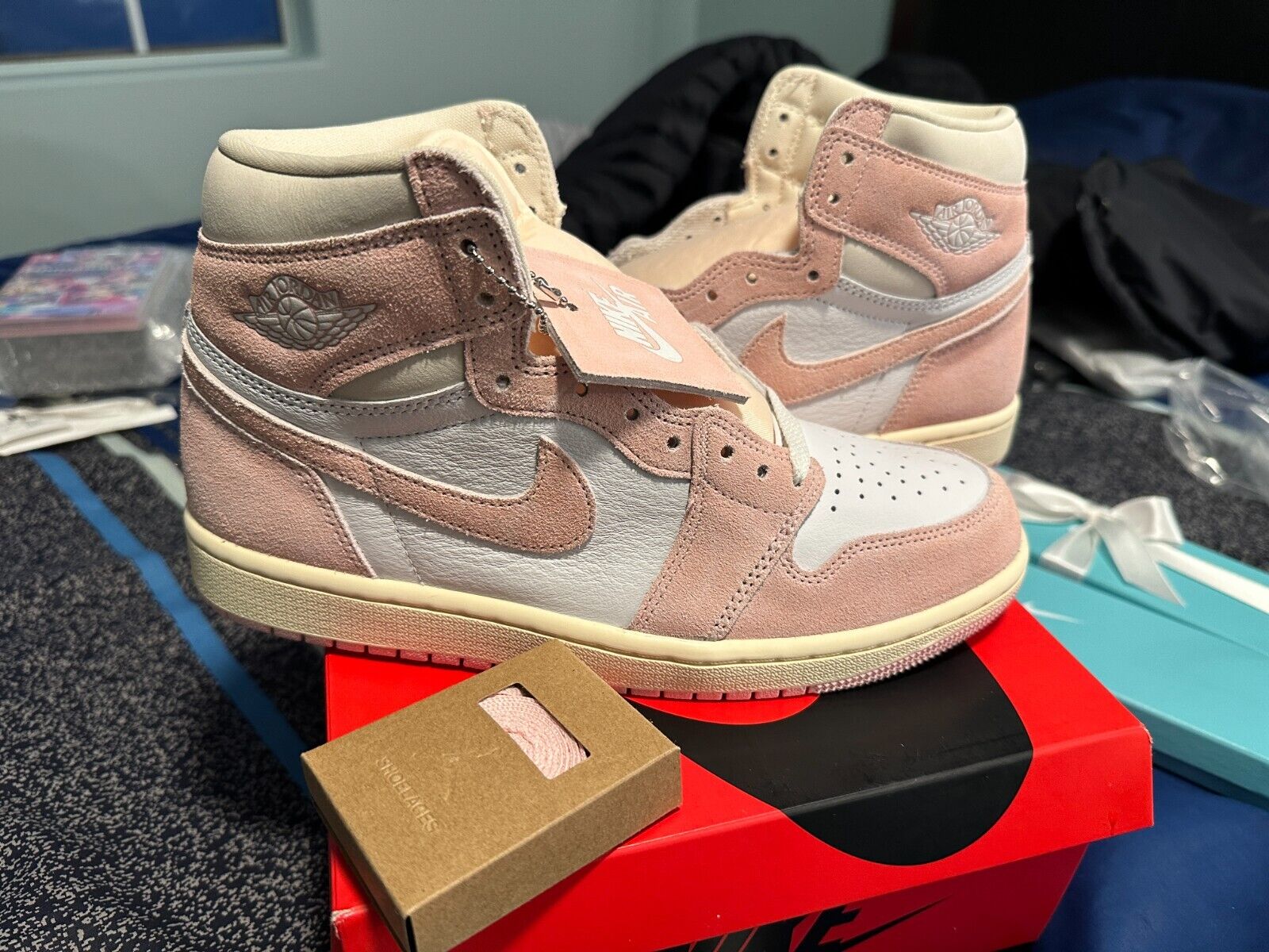 Nike Air Jordan 1 Retro High OG 9 Washed Pink FD2596-600 Atmosphere | eBay