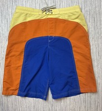 Lands End Board Shorts Swim Trunks Teen Boy XL Plus 18-20 Color Block Beach 11  