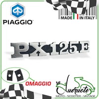 Seitenblech Heckklappe Targhetta PX125E Vespa PX 125 1981-1983