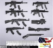 1/12 soldier Weapon 9 X gun pistol For 6" FIGURE Marvel Legends SHF Phicen ❶USA❶