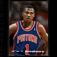 Lindsey Hunter 1993-94 Topps Stadium Club #309 Detroit Pistons 🏀 Basketball RC
