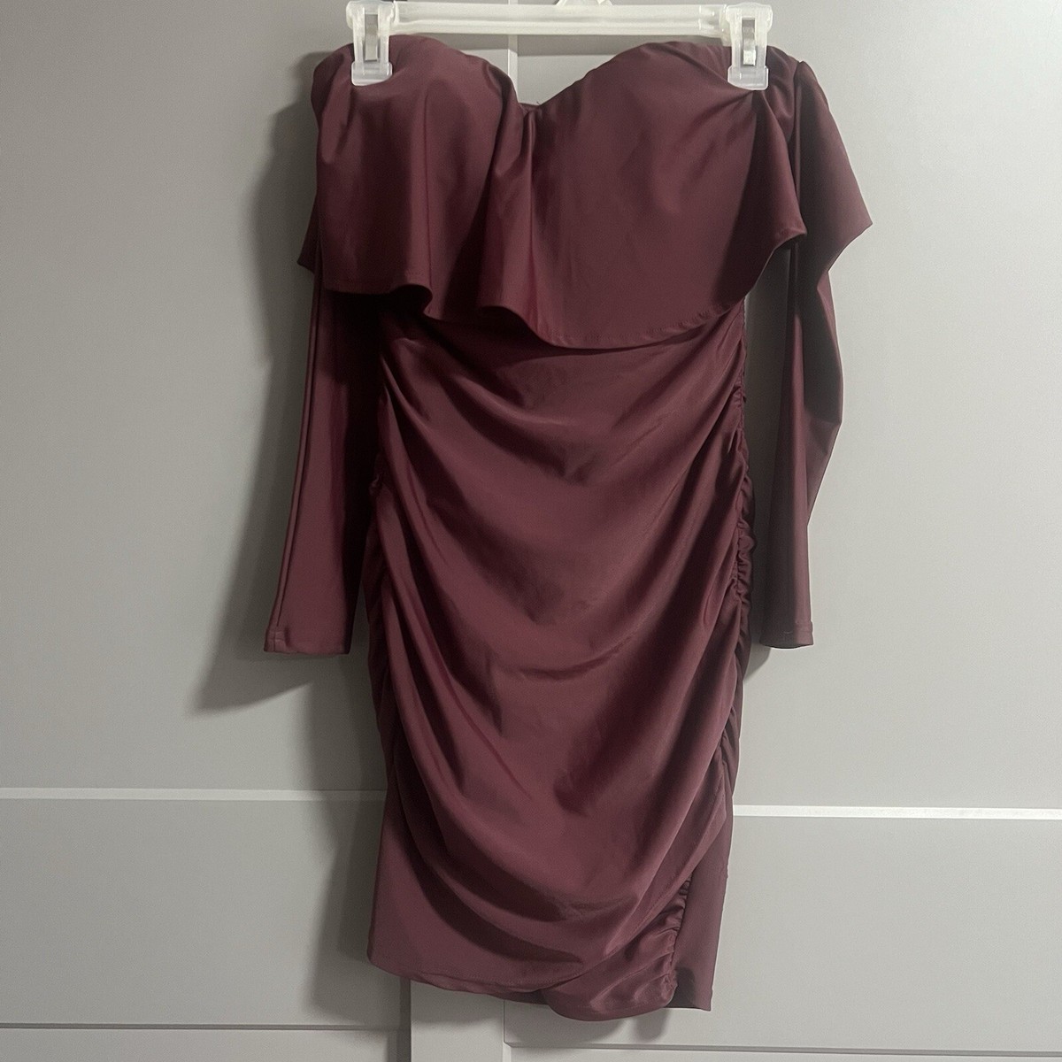 tiger mist burgundy dress INDIGO MINI DRESS 2.0