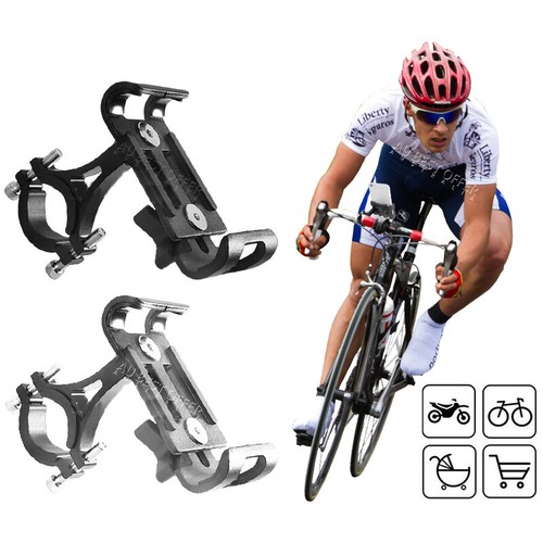 Mobile Phone Holder Handlebar Mount Motorcycle Bicycle Bike iPhone Samsung GPSAU - Picture 7 of 10